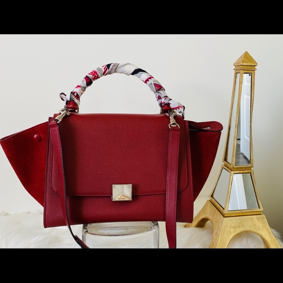 Celine Medium Trapeze Tote bag 💯 Authentic - Picture 1 of 16